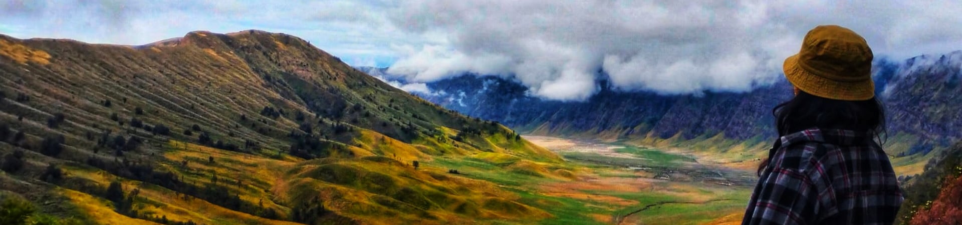 Image of Picturesque Drive to Sunset on Bromo