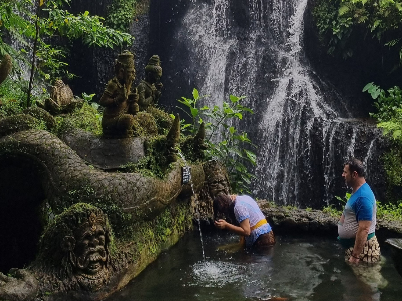 Balinese Water Blessing and Purification