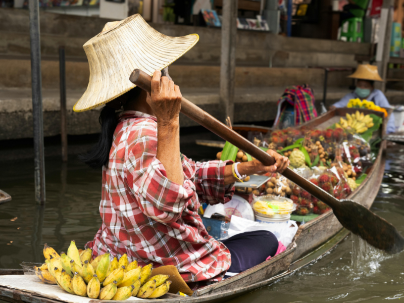 Damnoen Saduak & Don Wai Markets Experience