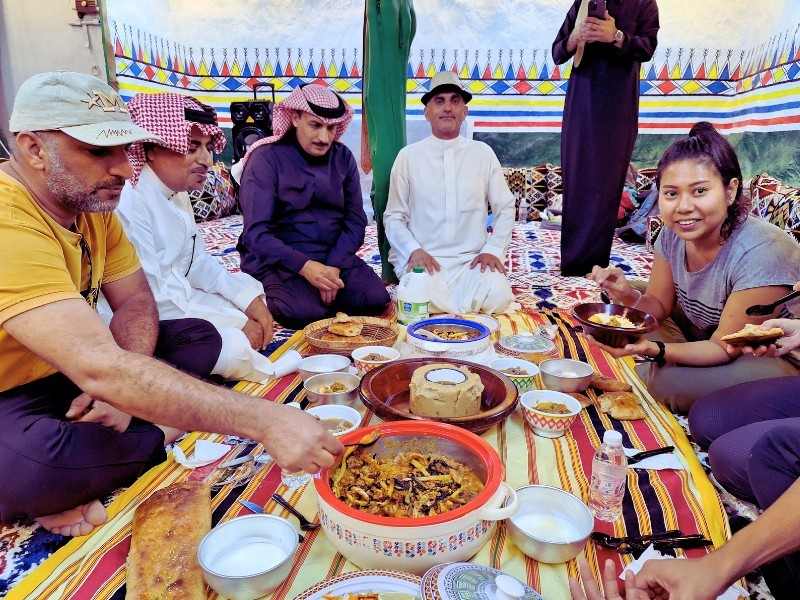 Saudi Home Hosted Meal