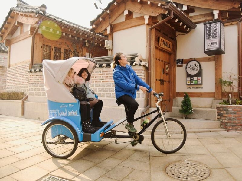 Seoul Landmarks Tour with Pedicab