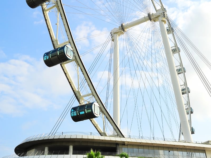 Sky Dining at Singapore Flyer