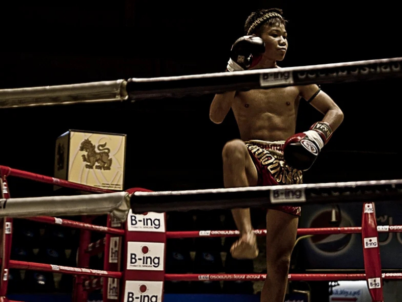 An Evening at the Rajdamnoen Boxing Stadium