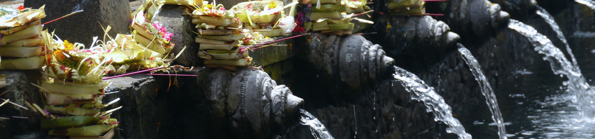 Image of Balinese Water Blessing and Purification