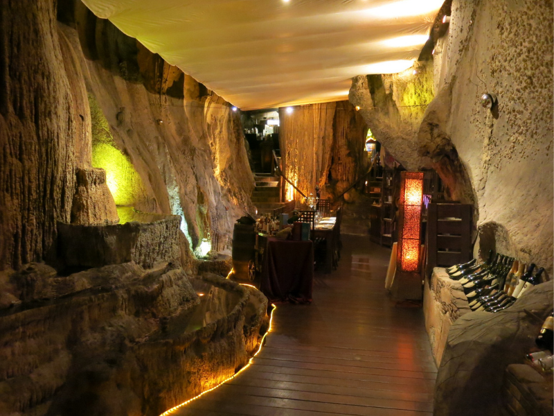 Fine Dining in a Cave