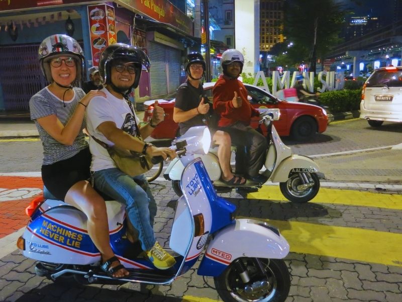 Vespa Adventure: Exploring KL Nightlife