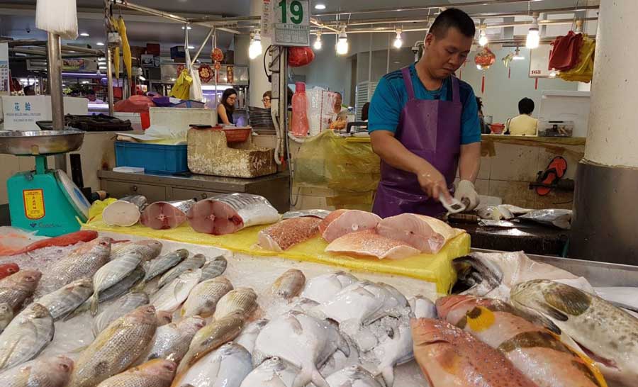 Singaporean Hawker Classics Cooking Class & Market Visit