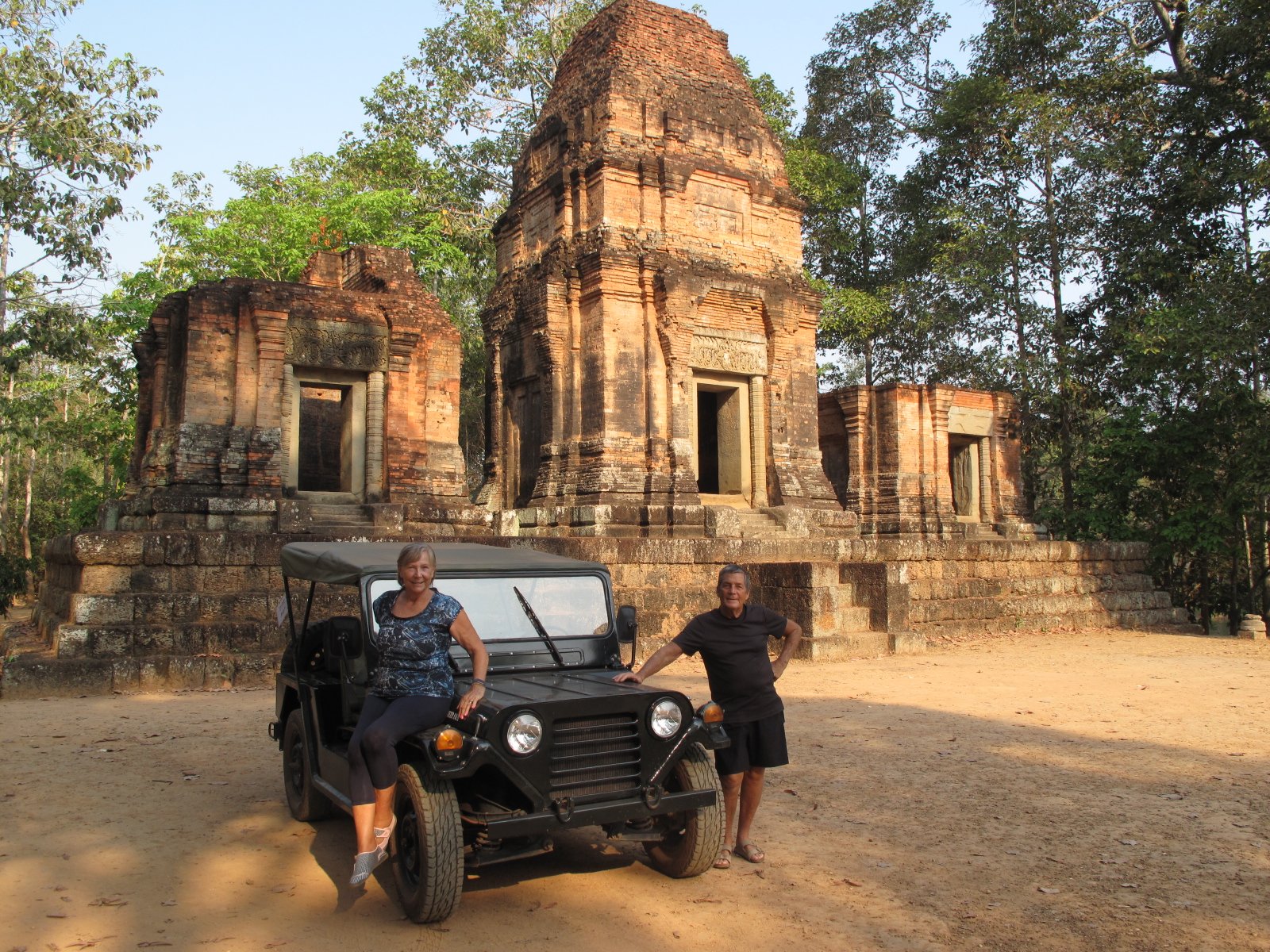 Image of Angkor ‘Tomb Raider’ with an Archaeologist