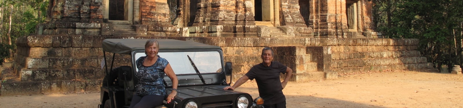 Image of Angkor ‘Tomb Raider’ with an Archaeologist