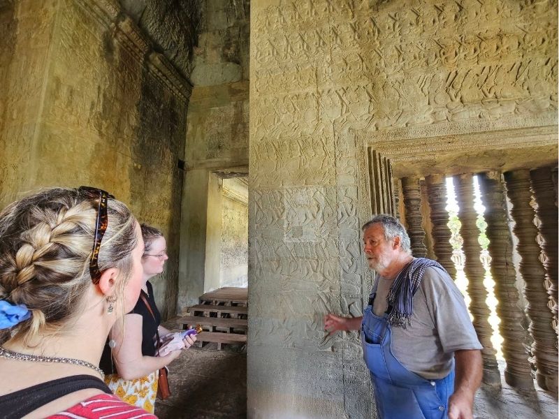 Angkor Wat behind the scenes