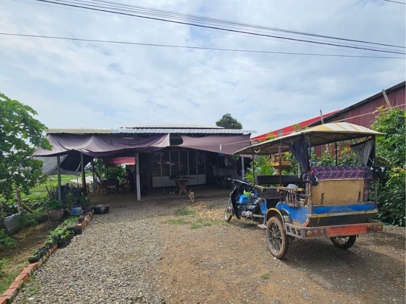 Battambang, cooking at home