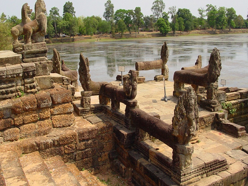 Champagne Breakfast Sunrise over Angkor