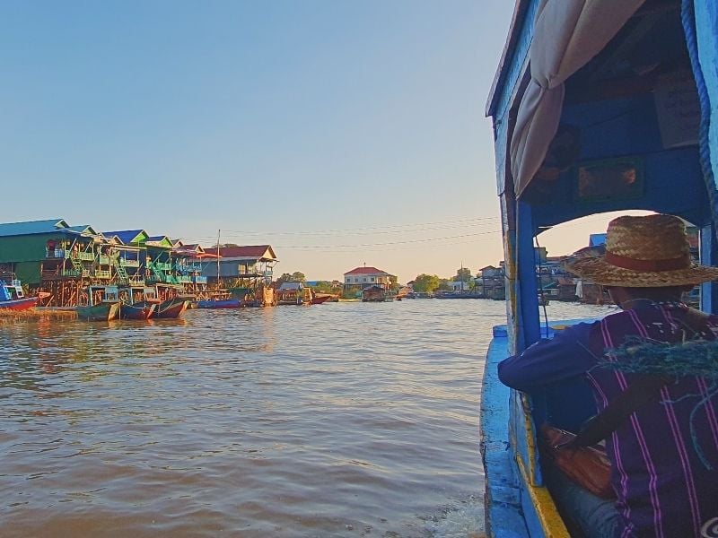 Cruise from Kampong Phluck to Chong Kneas