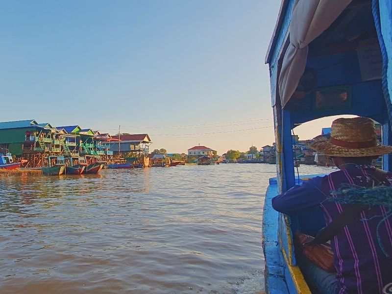 Cruise from Kampong Phluck to Chong Kneas