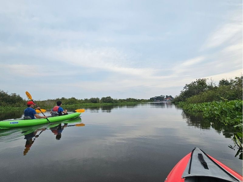 Kayaking the Tonle Sap