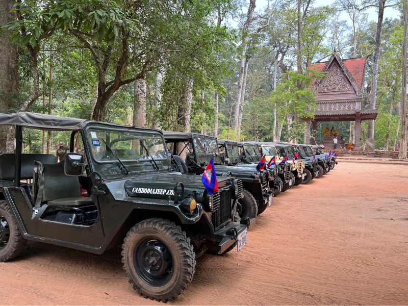 Kulen Elephant Forest & Beng Mealea Jeep Tour (join-in)