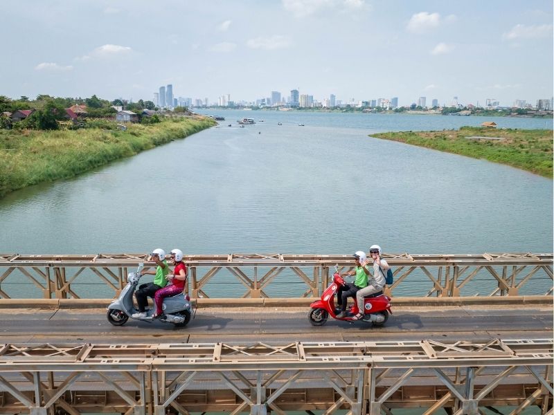 Phnom Penh Countryside by Vespa