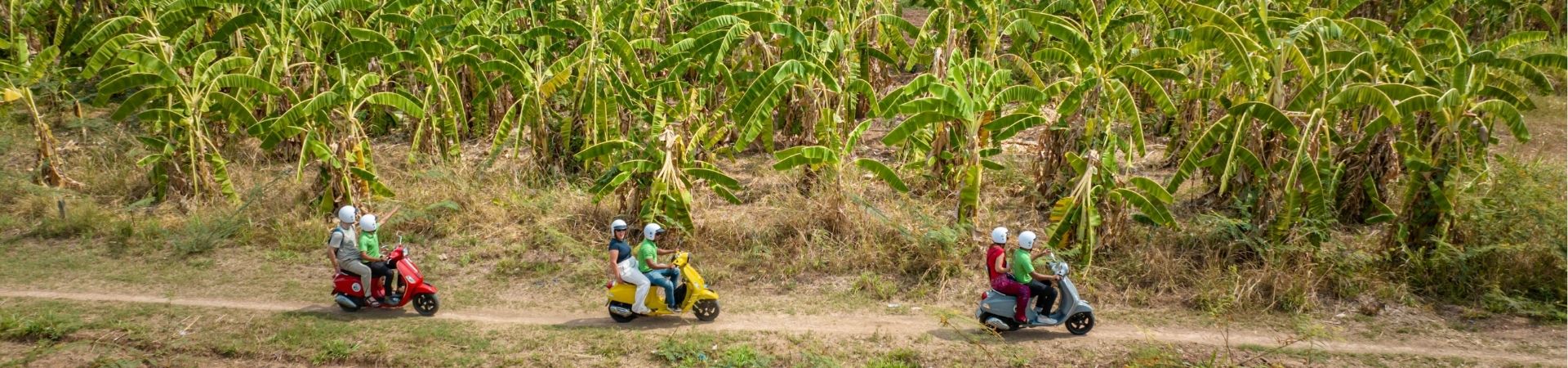 Image of Phnom Penh Countryside by Vespa