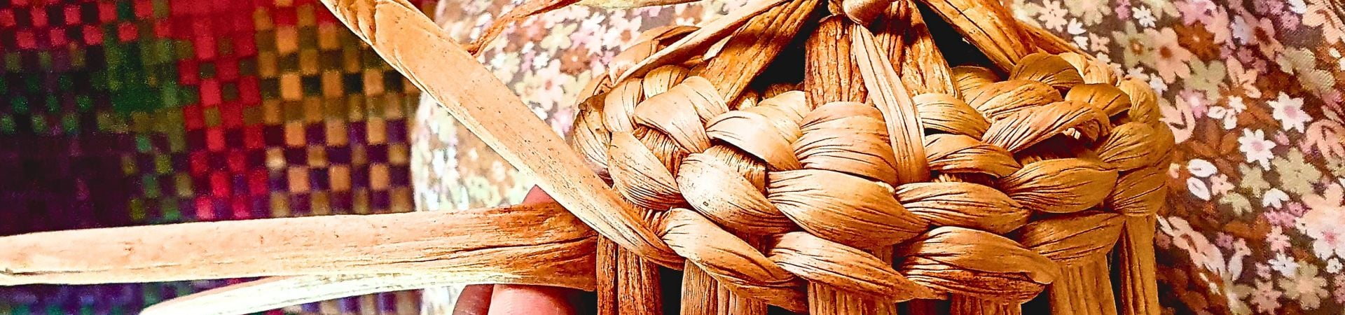 Image of Traditional Handicraft Hyacinth Weaving