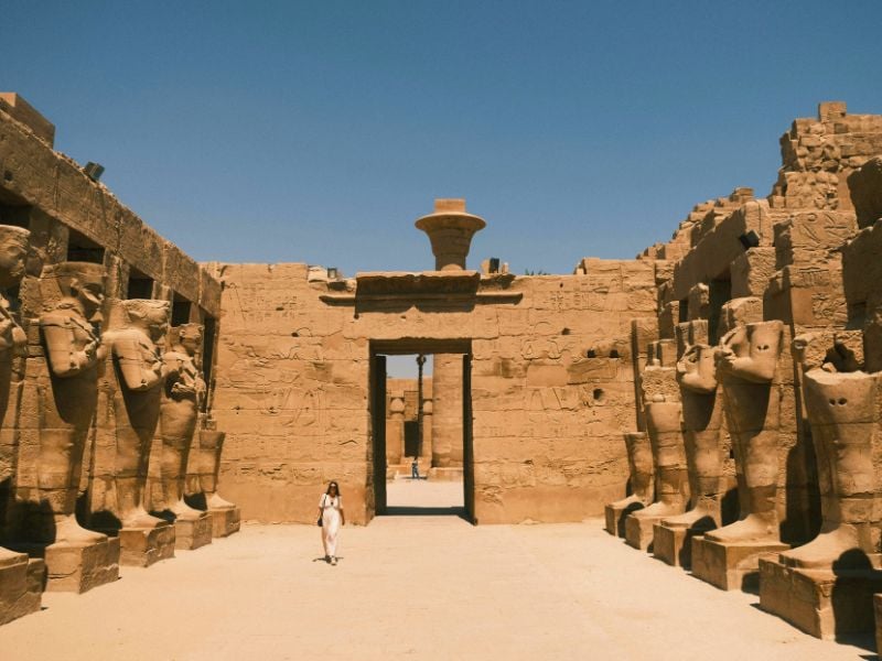 Karnak Temple in Private