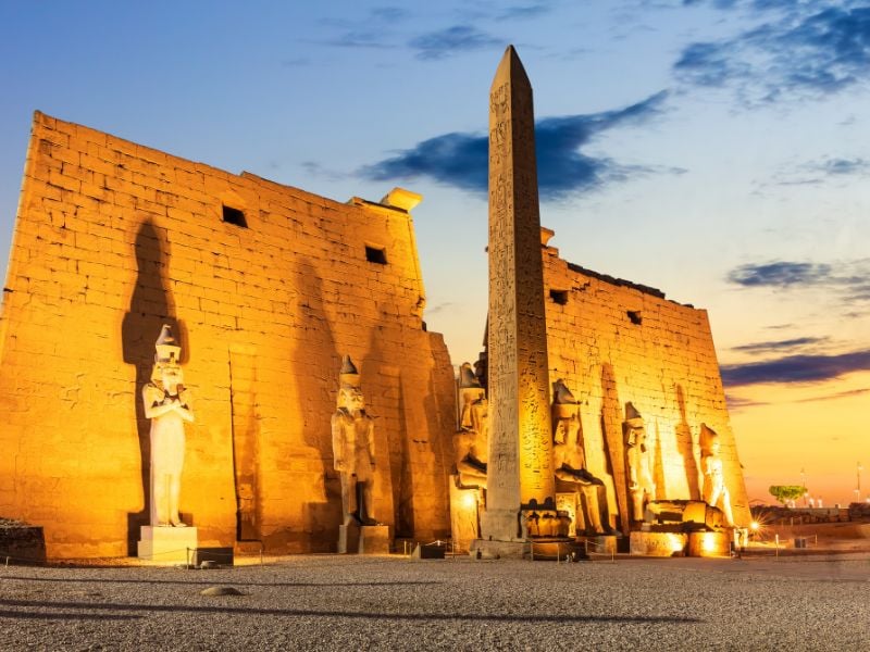 Luxor Temple in Private