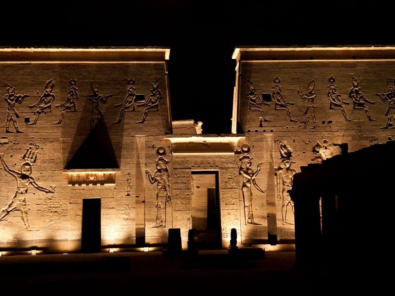 Philae Temple by Night