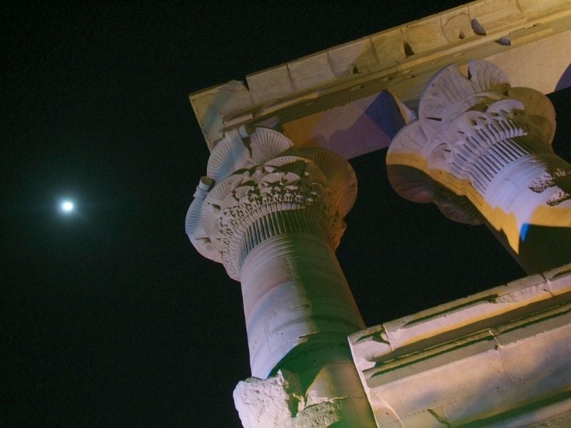Philae Temple by Night