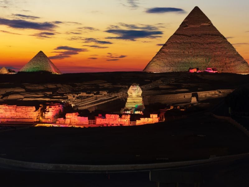 Giza Pyramids Sound and Light Show