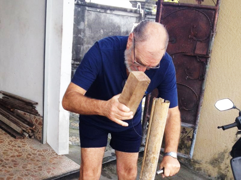 Balinese Kite Making