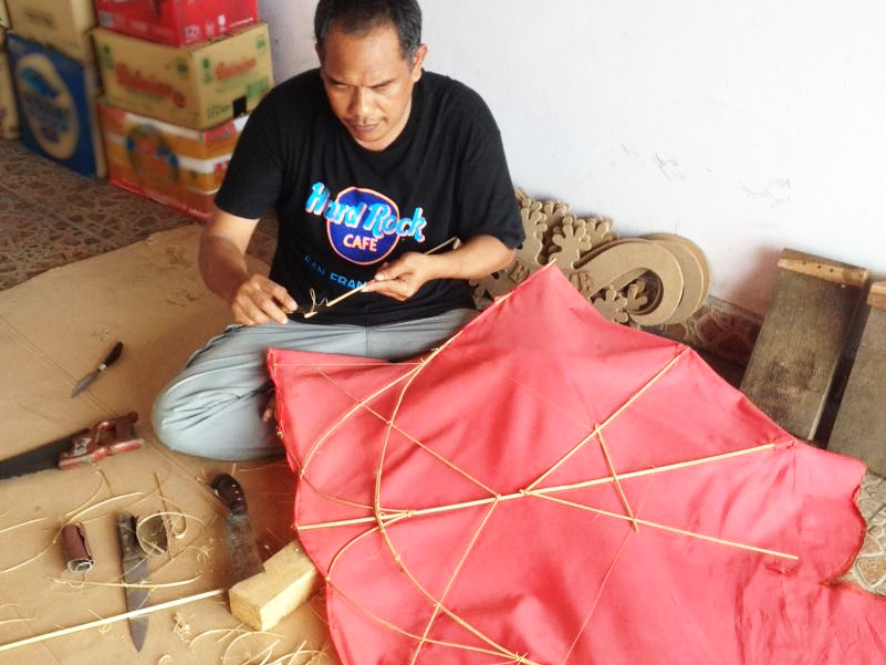 Balinese Kite Making
