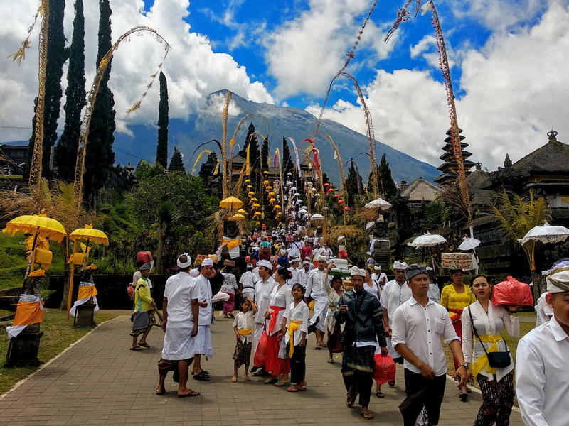 Besakih Temple with Culture Blessing