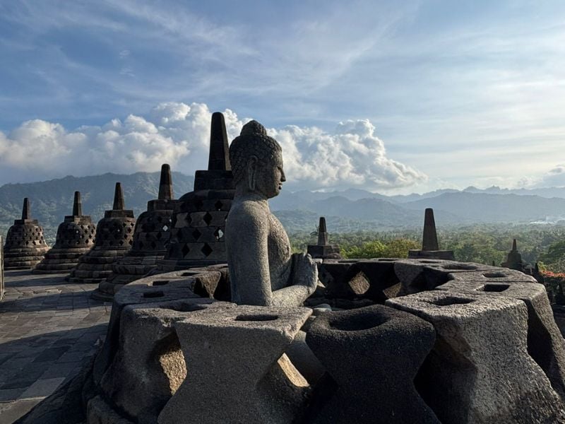Borobudur at Dusk