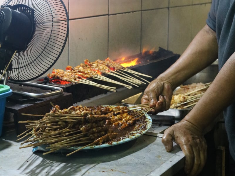 Evening Street Food Safari in Jakarta