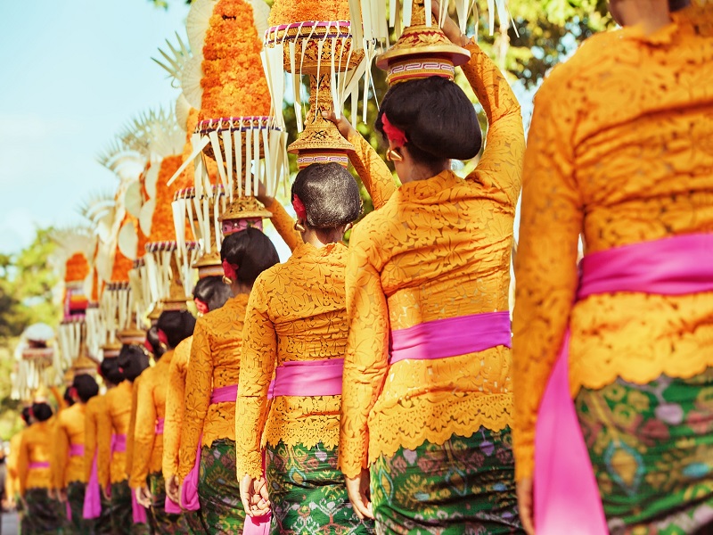 The Colors of Bali: Galungan Festival
