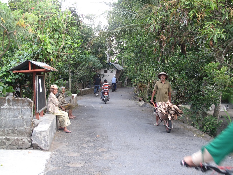 Leisurely Cycling from Kaliadem to Prambanan