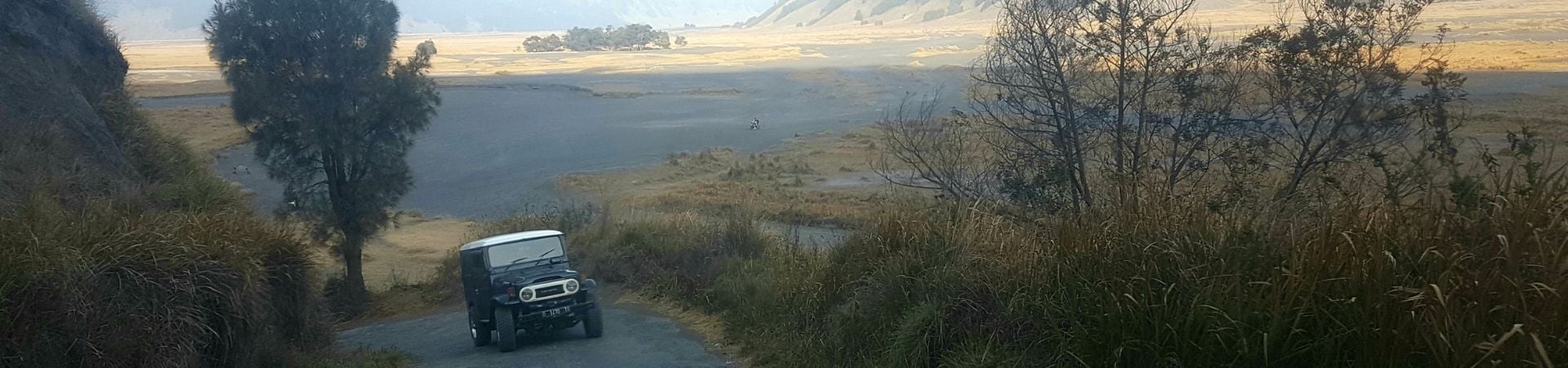 Image of Picturesque Drive to Sunset on Bromo
