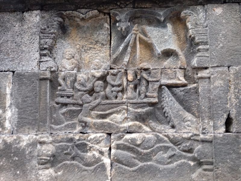 Sunrise at Borobudur Temple