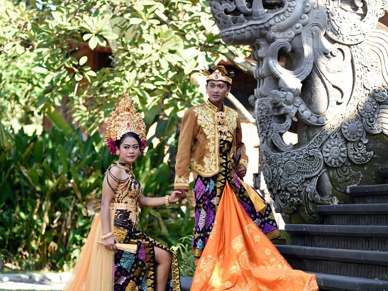 Traditional Balinese Wedding Ceremony