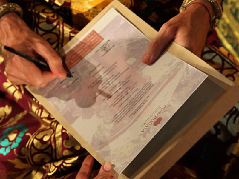 Traditional Balinese Wedding Ceremony
