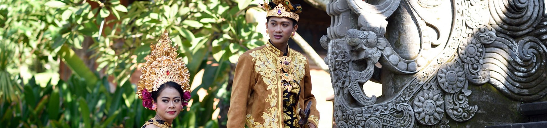 Image of Traditional Balinese Wedding Ceremony