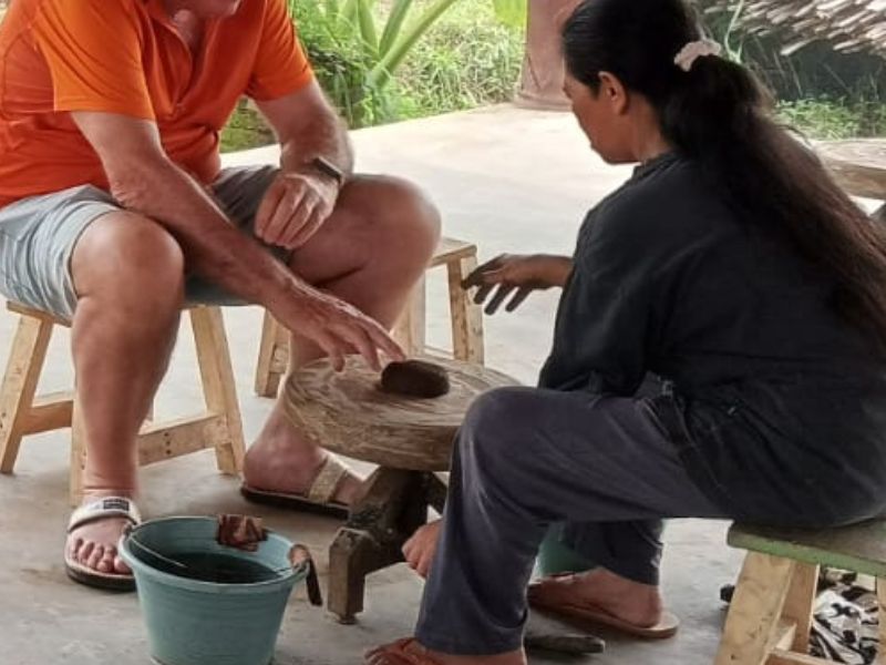 When in Borobudur, Engaging and Discovery
