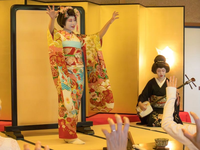 Geiko, Maiko in Kakunodate