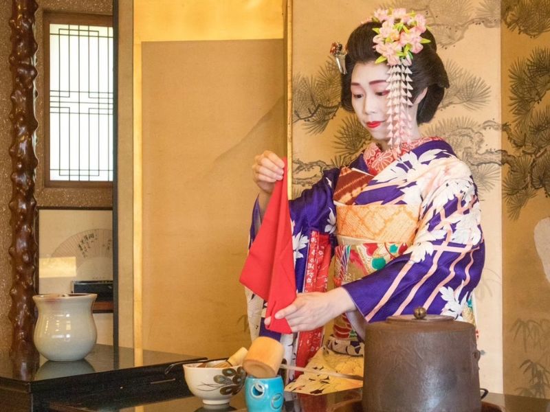Geiko, Maiko in Kakunodate