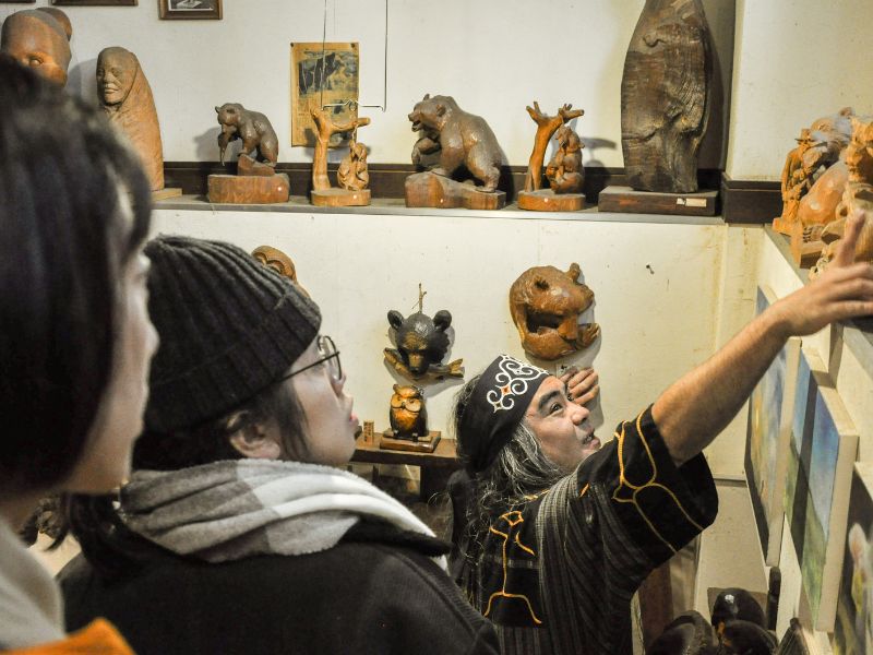 Immersive Ainu Forest Walk