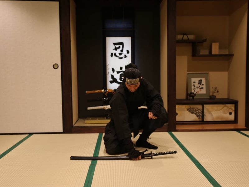 Ninja Workshop in Kyoto