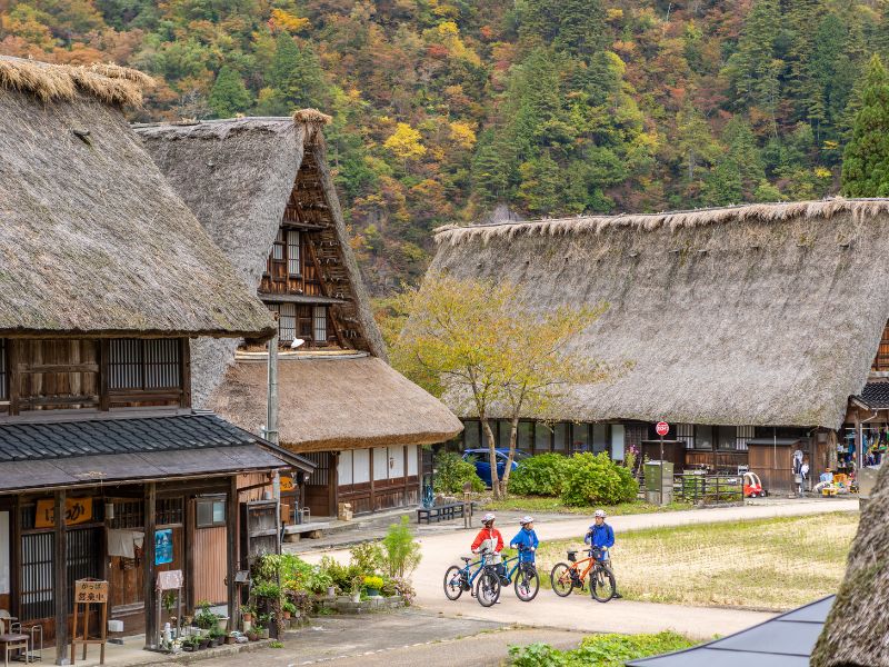 Rural Cycling in Gokayama