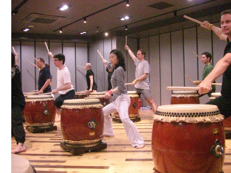 Taiko Drumming in Tokyo