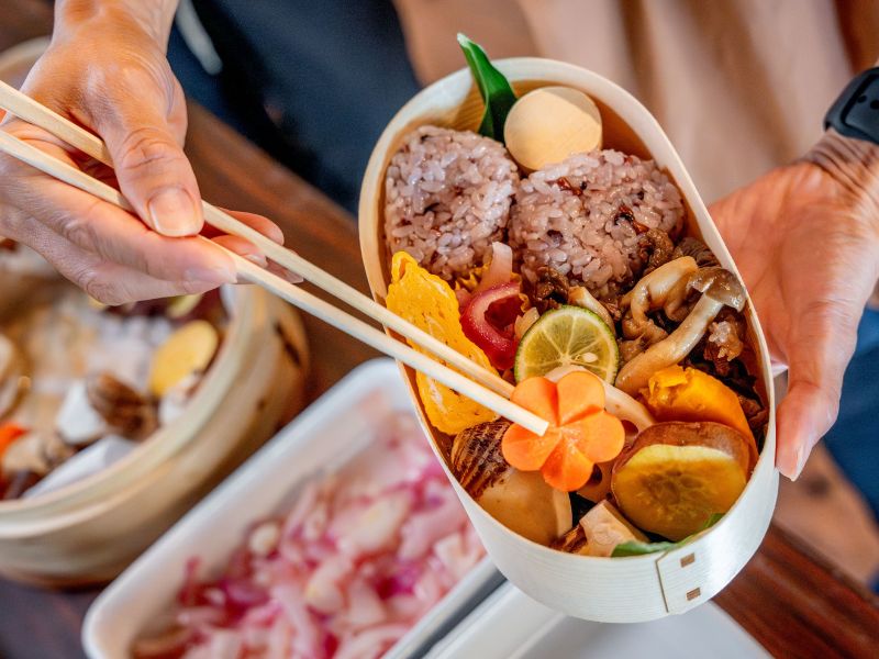 Waterfall Valley Hiking and Bento Making in Mie