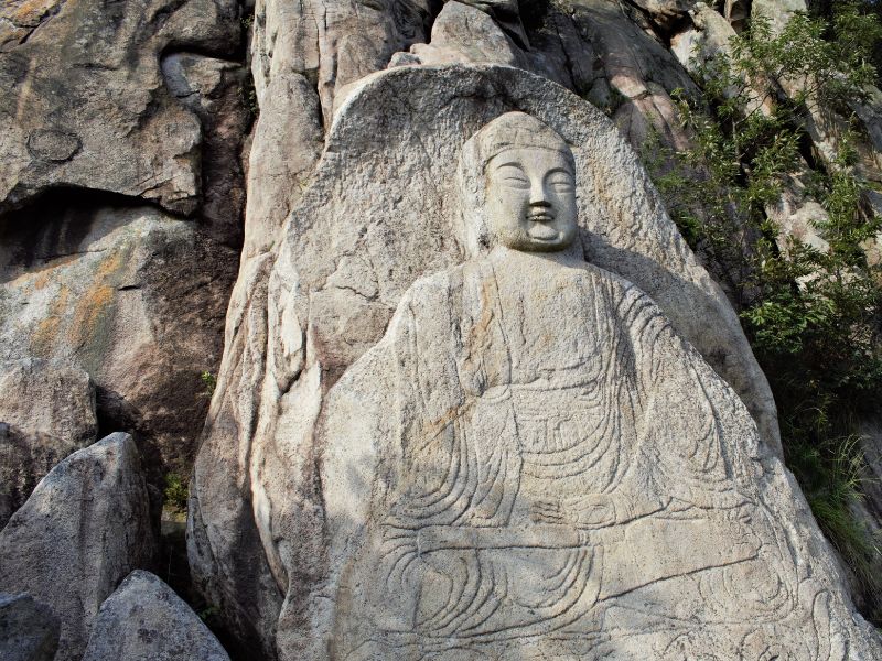 Hiking Ancient Buddhist Trails on Namsan Mountain