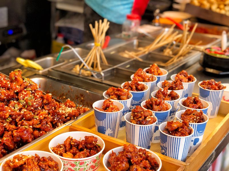 Seoul’s Bright City Lights